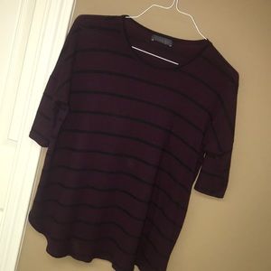 Purple/Maroon Slouchy Top